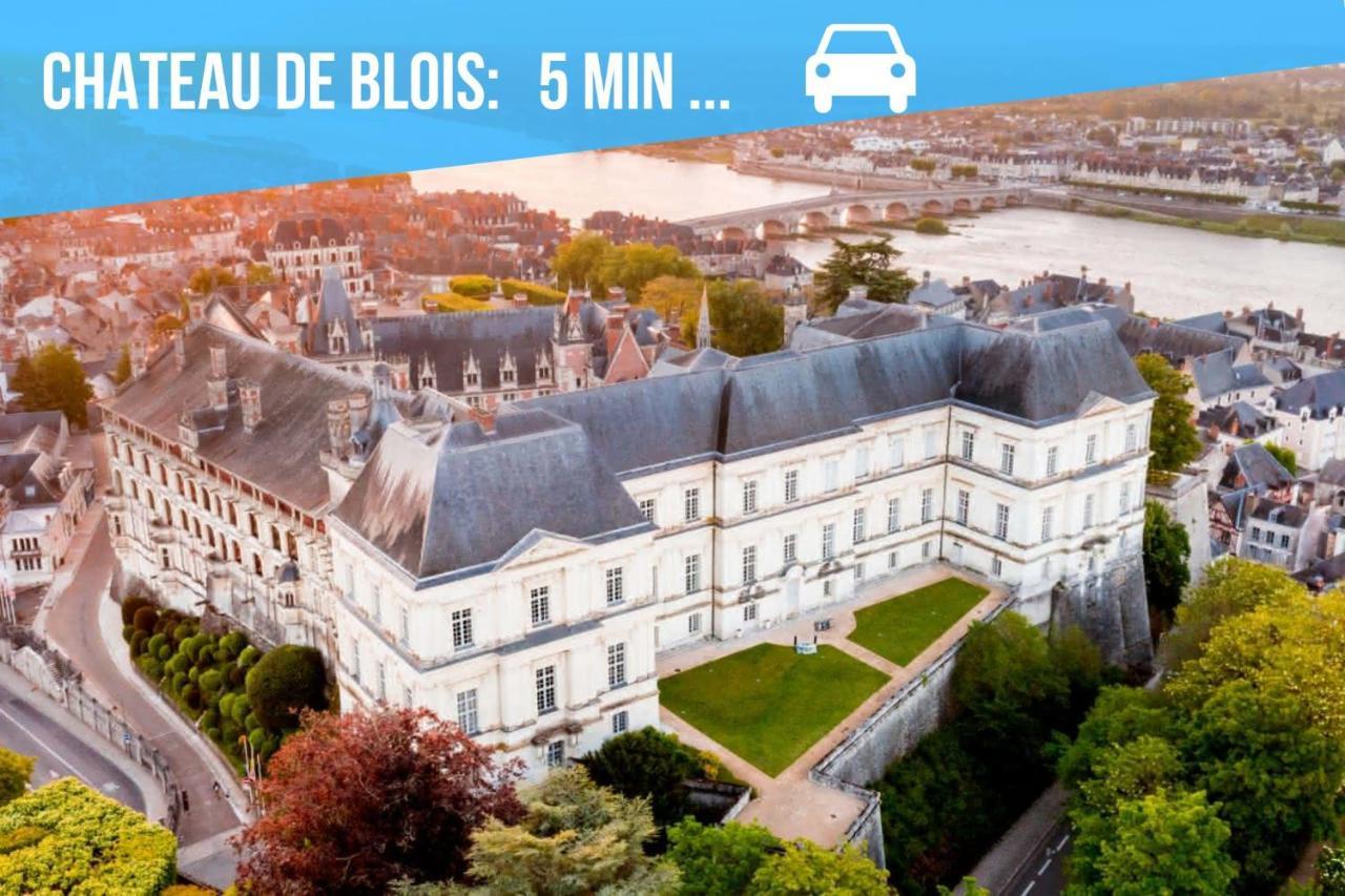 Willa Caporizon-Le Coffre Fort-Le Clos De Chambord Saint-Claude-de-Diray Zewnętrze zdjęcie